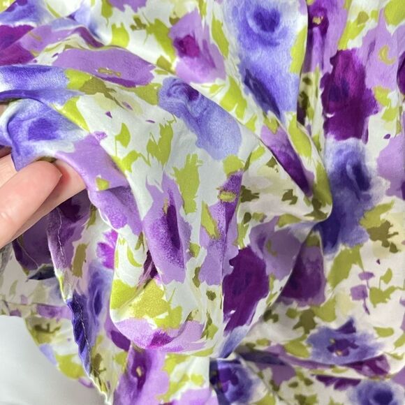 Floral Bubble Dress Junior’s Size 1 spaghetti strap - Picture 9 of 17